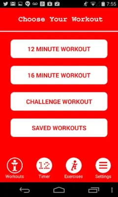 12 Minute Athlete android App screenshot 5